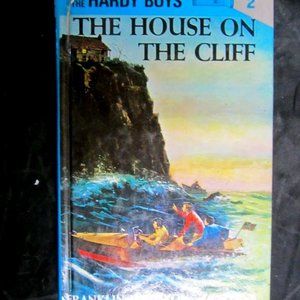 1959 THE HARDY BOYS, HC, #2 IN SERIES, THE HOUSE ON THE CLIFF BY FRANKLIN W DIXO